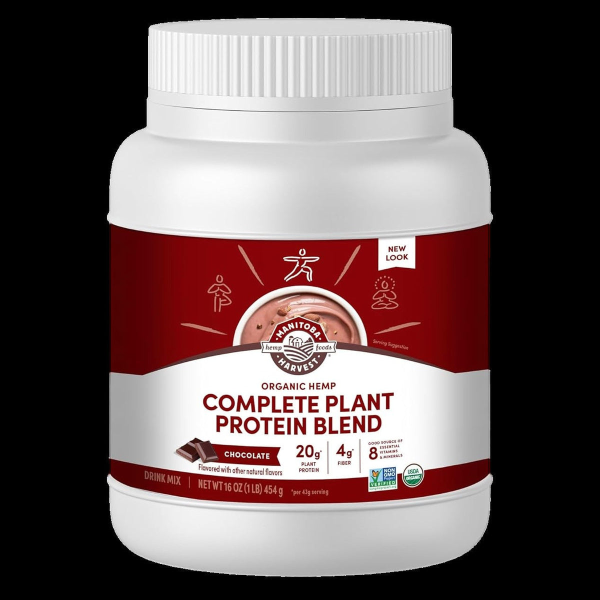 Hemp Yeah! Organic Chocolate Plant-Based Protein Powder