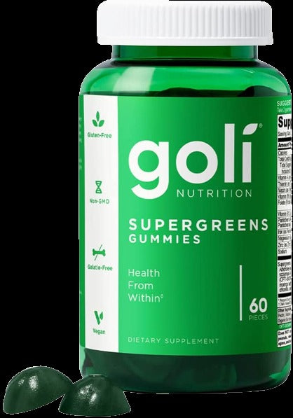 Mixed Berry Super Green Gummies 60 Ct