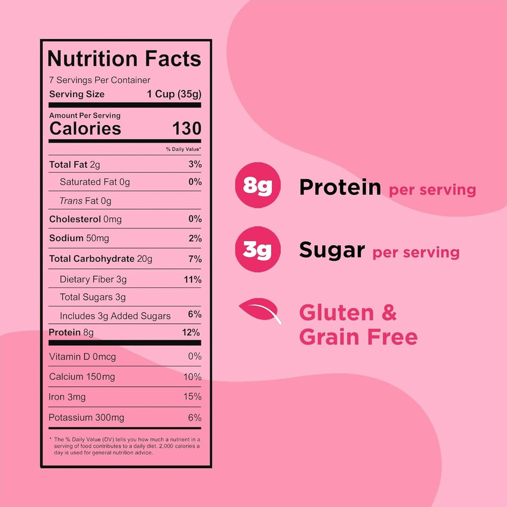 Chocolate Strawberry Protein Cereal