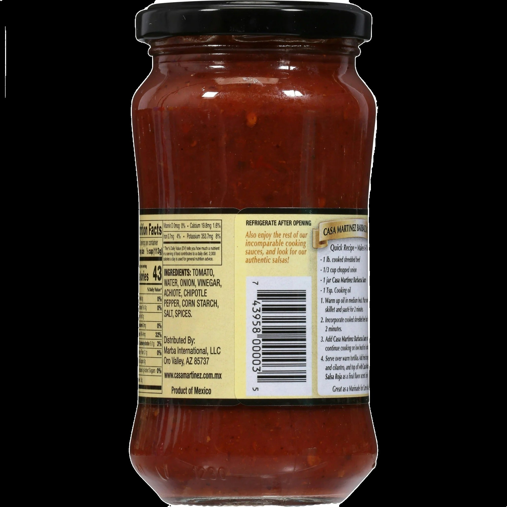 Beef Barbacoa Taco Cooking Sauce