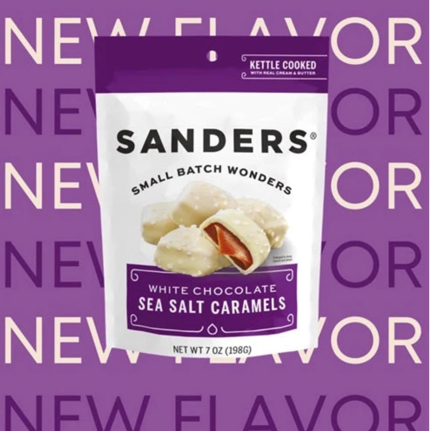 White Chocolate Sea Salt Bites