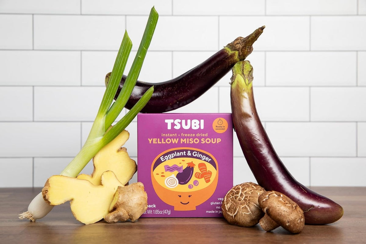 Yellow Miso with Eggplant Ginger and Onions (4 Pack)