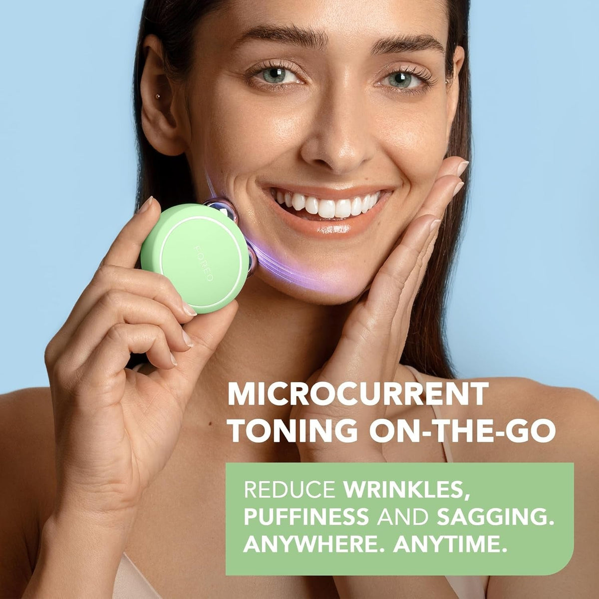 Bear 2 Go Microcurrent Facial Device - Pistachio