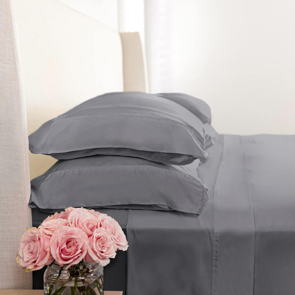 Woven Sheet Set in Feather (Califorina King)