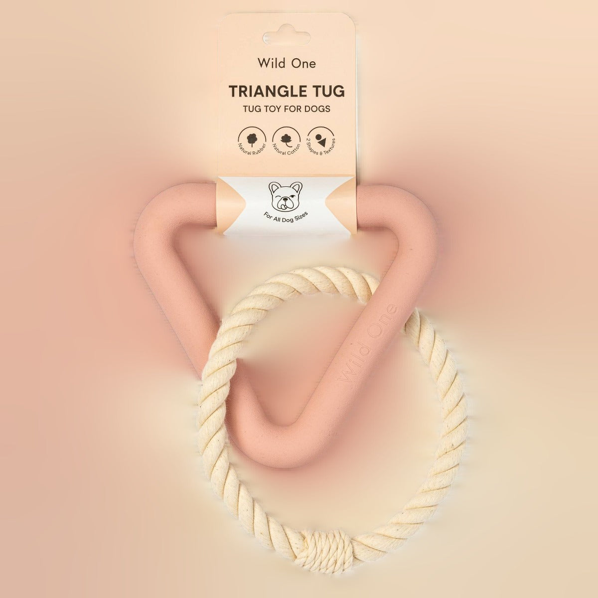 Triangle Tug - Standard Size - Blush