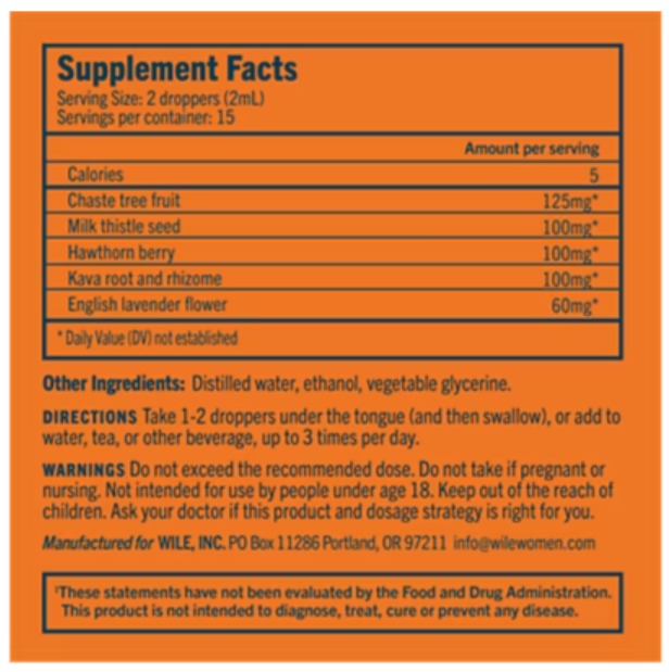 Un-Anger Tincture Herbal Supplement