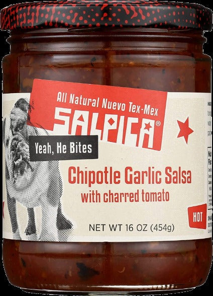Chipotle Garlic Hot Salsa