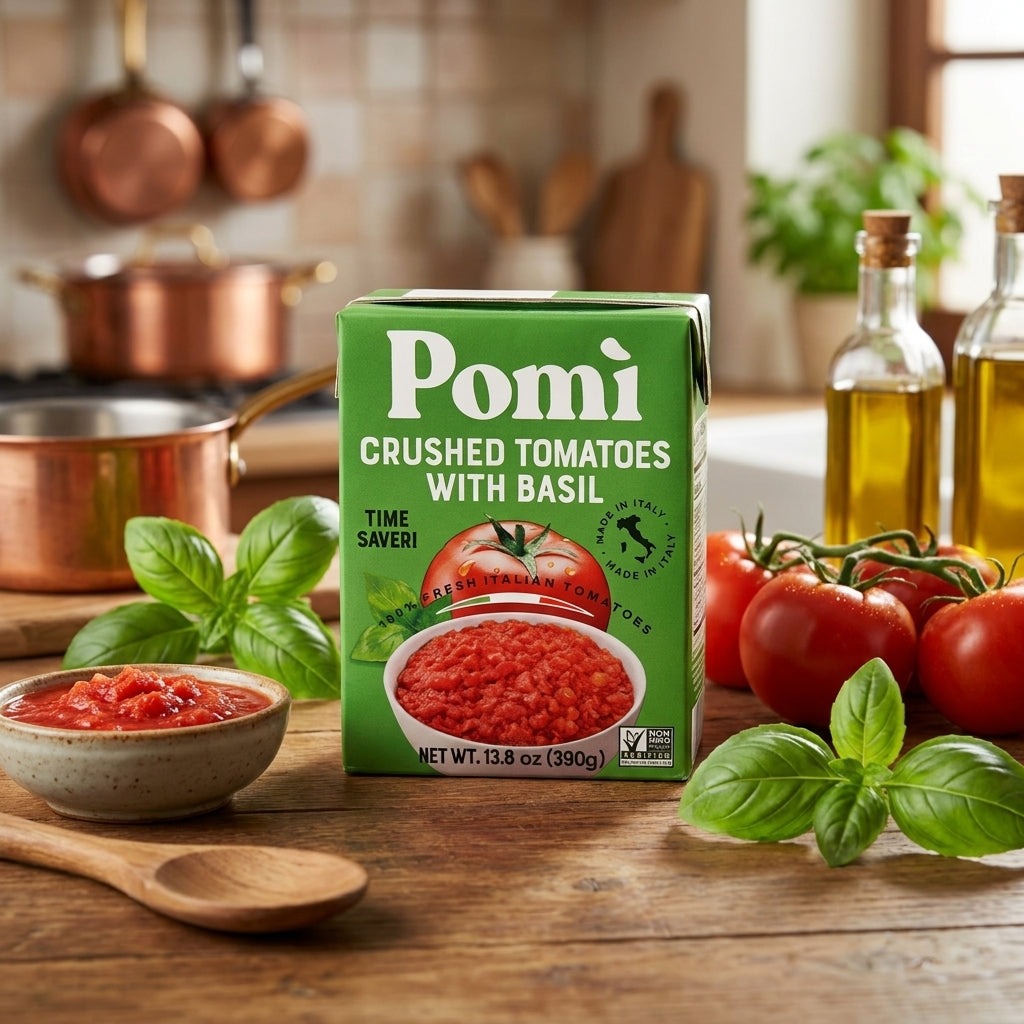 Crushed Tomatoes & Basil
