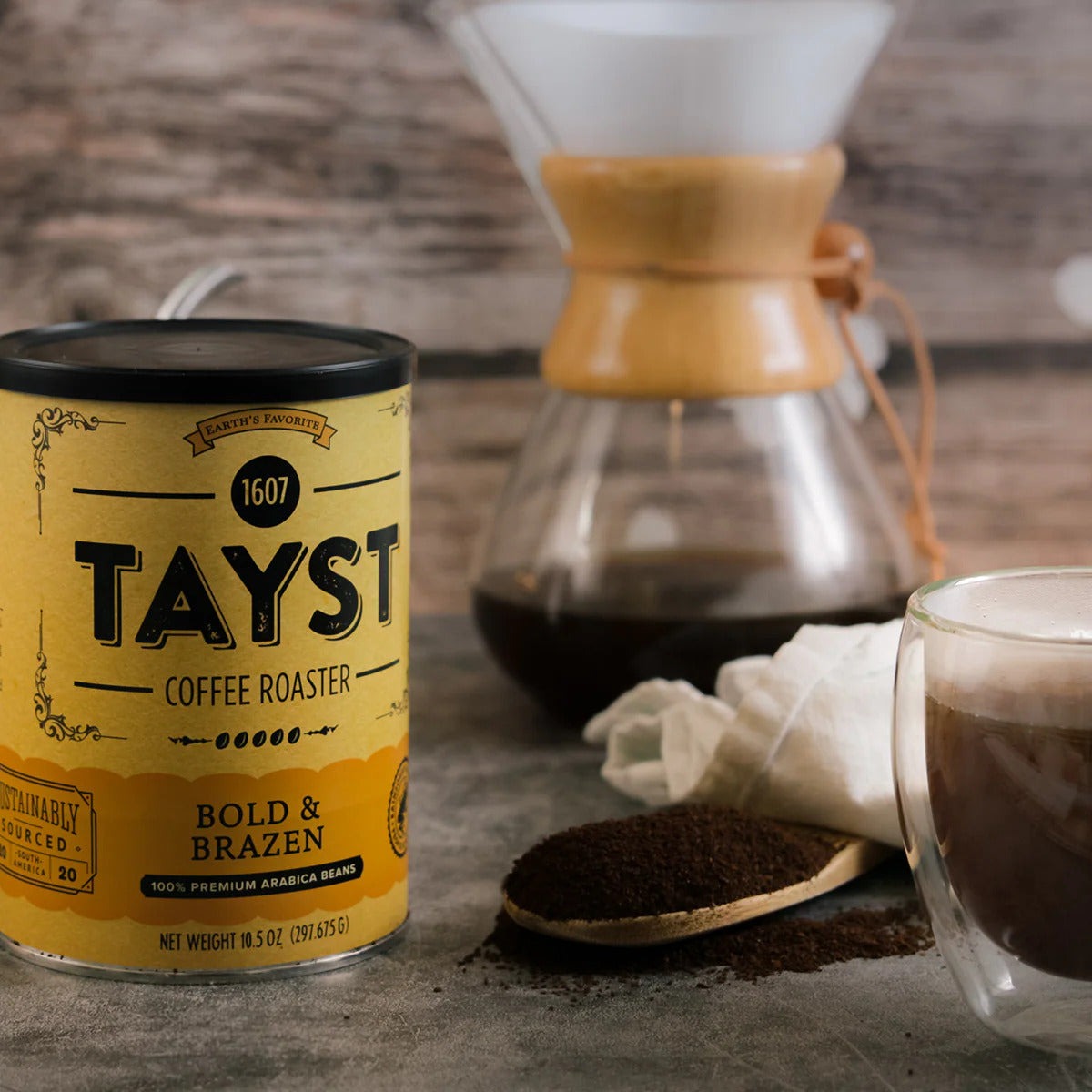 Bold & Brazen Dark Roast Coffee - Ground