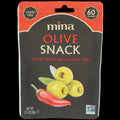Green Pitted Olives With Chili (Snack Bag)