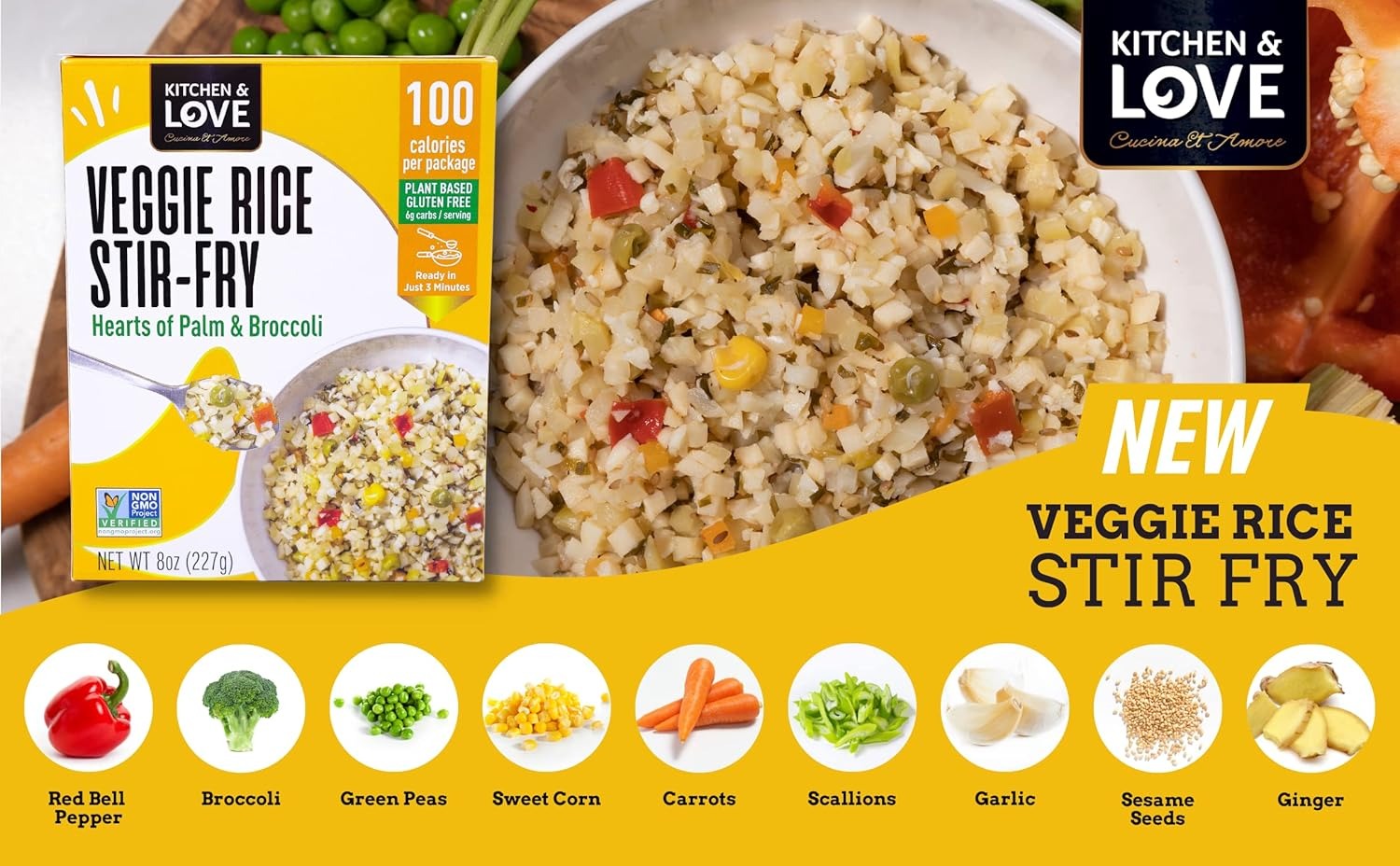 Veggie Rice Stir-Fry (3 Pack)