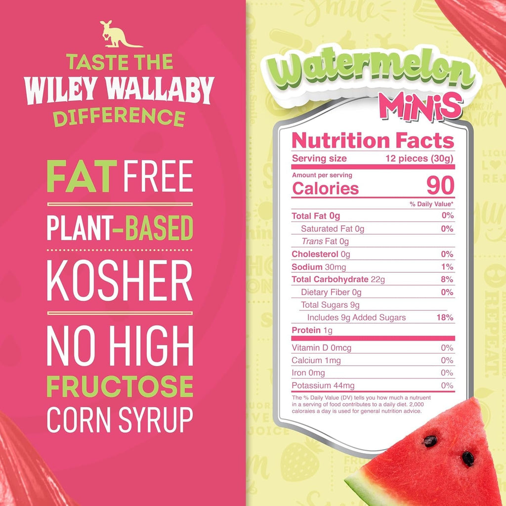 Watermelon Licorice Bites (18 Pack)