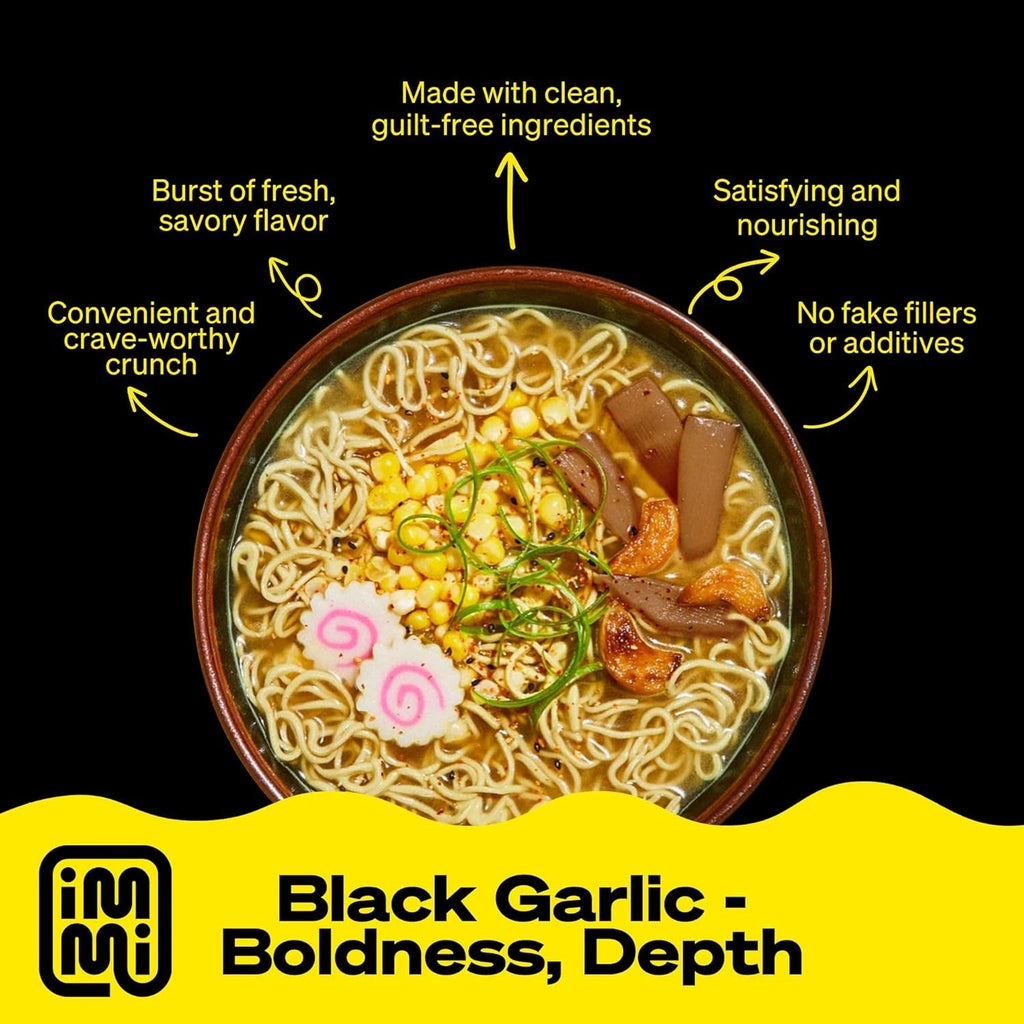 Black Garlic "Chicken" Ramen Cup