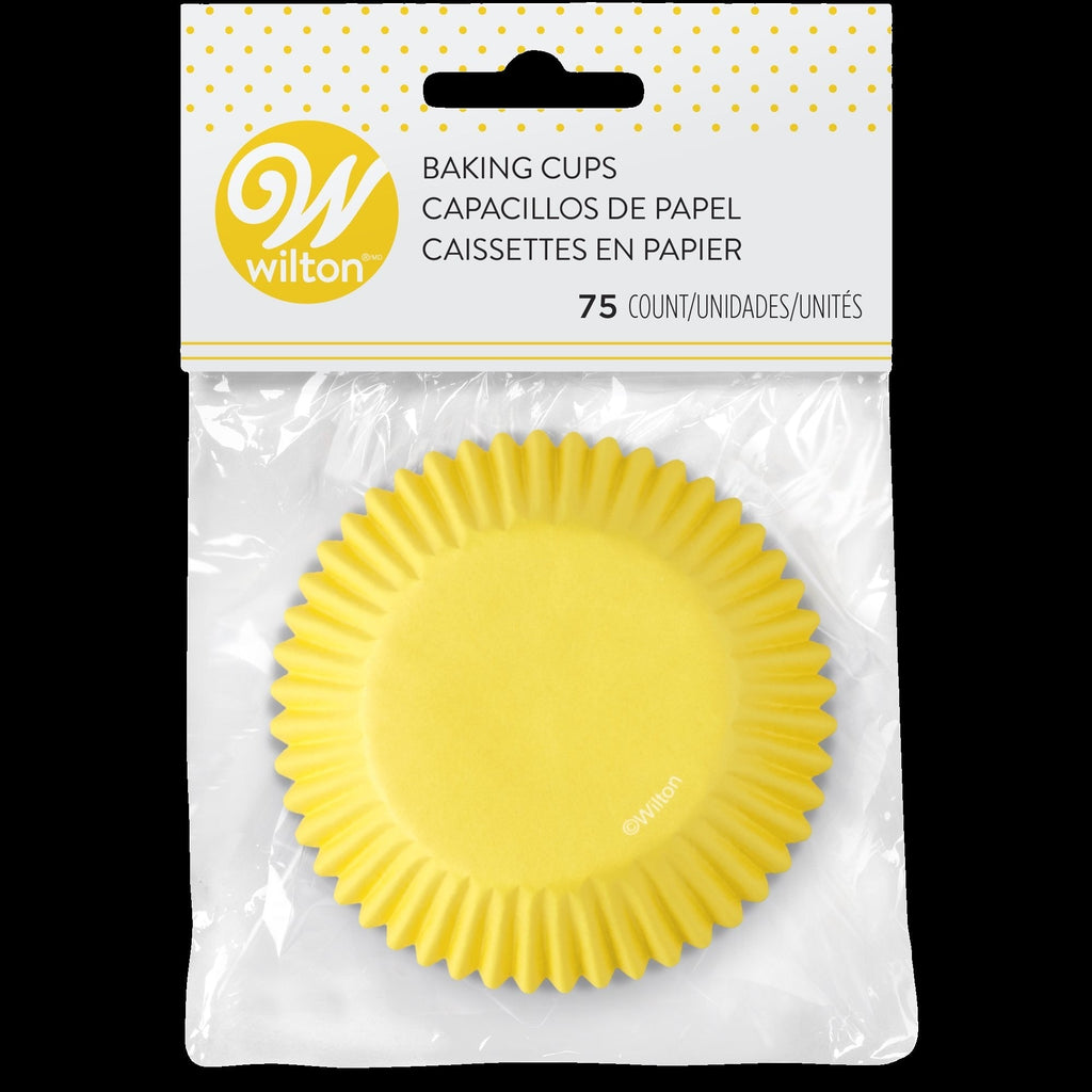 Baking Cups - Yellow (75 CT)