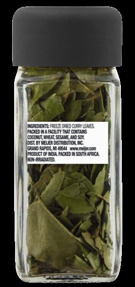 Freeze-Dried Curry Leaves