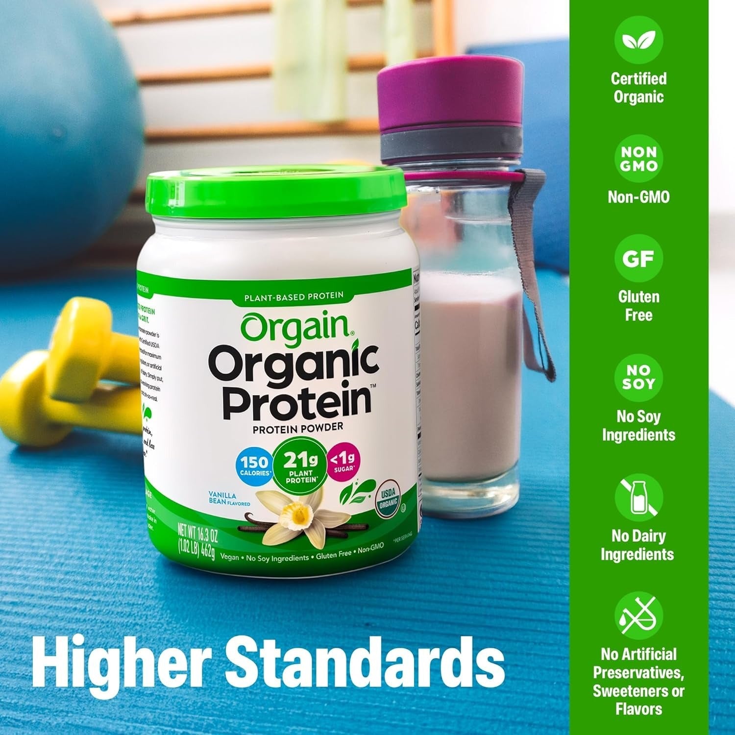 Organic Vanilla Protein Powder
