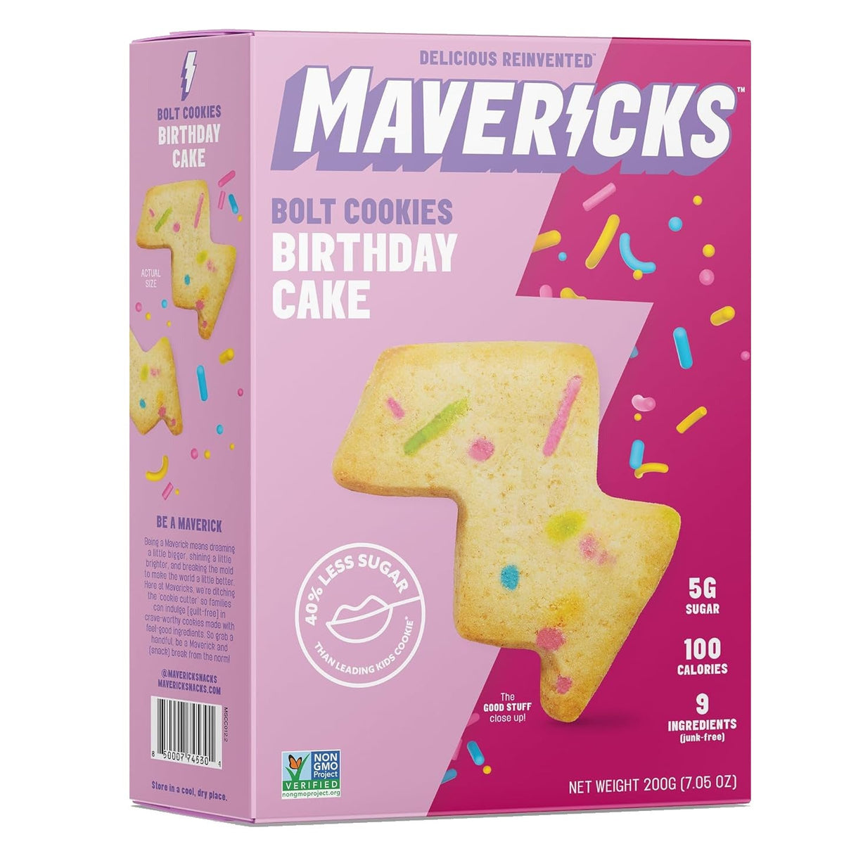 Bolt Cookies - Birthday Cake
