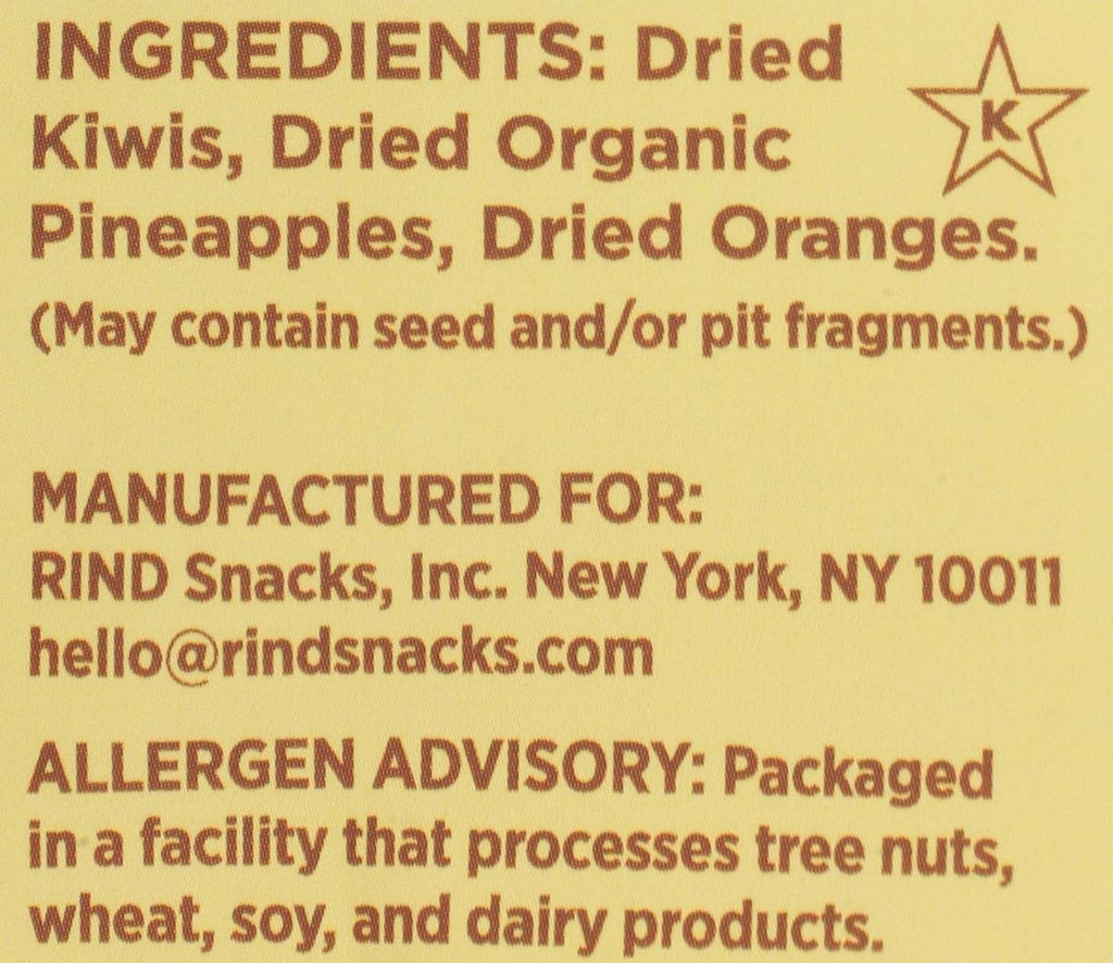 Tropical Dried Fruit Blend