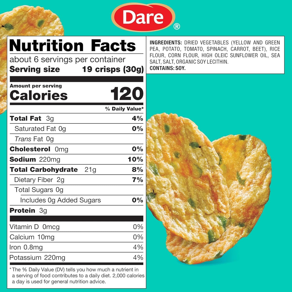 Veggie Crisps - Sea Salt