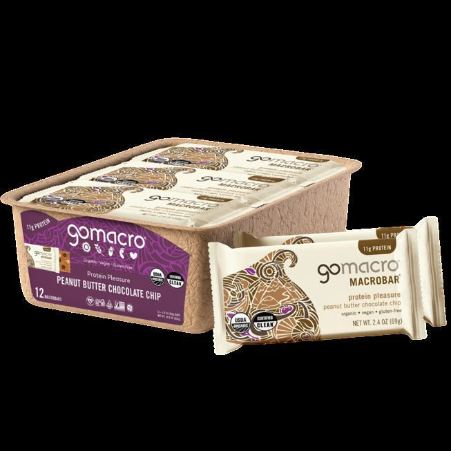 Peanut Butter Chocolate Chip Macrobar (12 Pack)