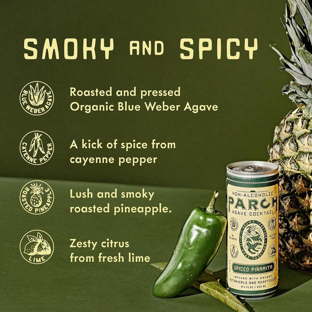 Spiced Pinarita Non-Alcoholic Cocktail (4 Pack)
