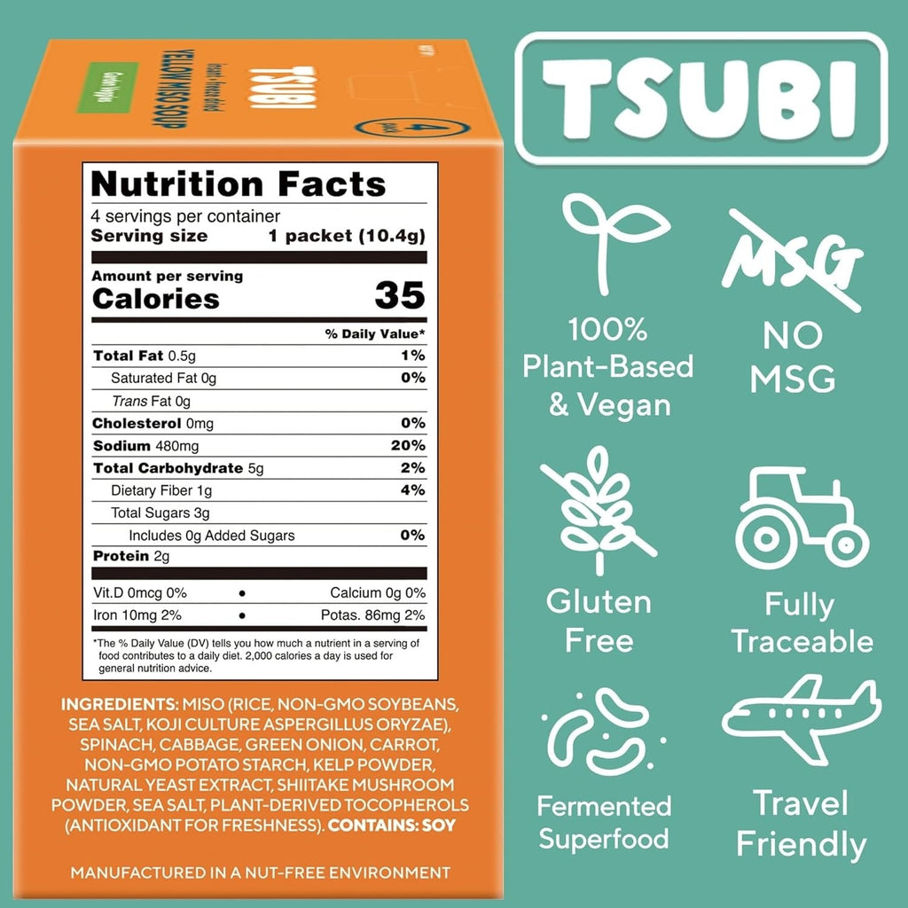 Yellow Miso Soup (4 Pack)