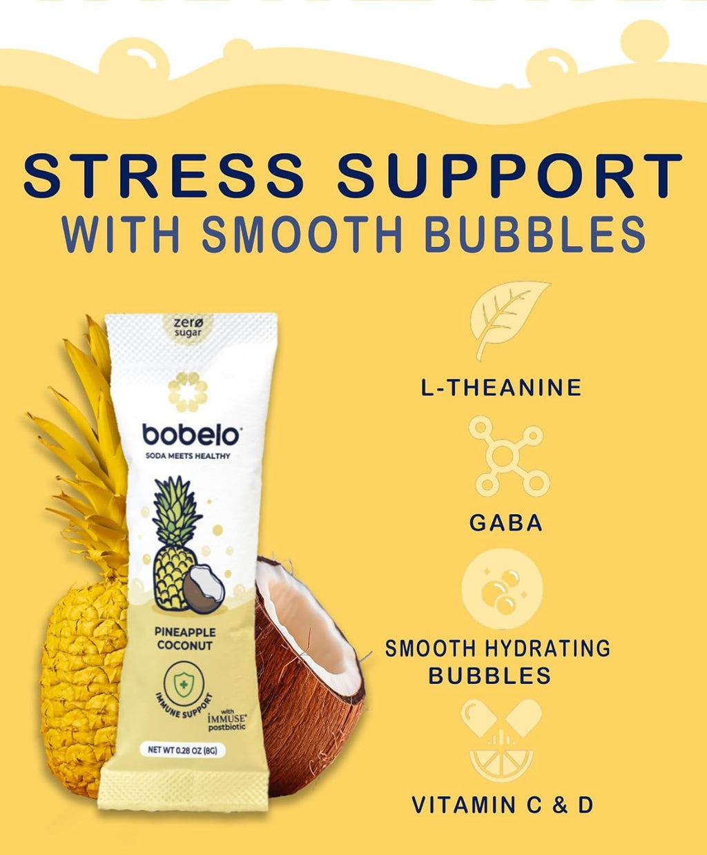 Hydration Drink Mix - Pineapple Coconut (8 CT)