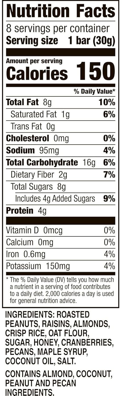 Trail Mix Bar Butter And Jelly (8 CT)