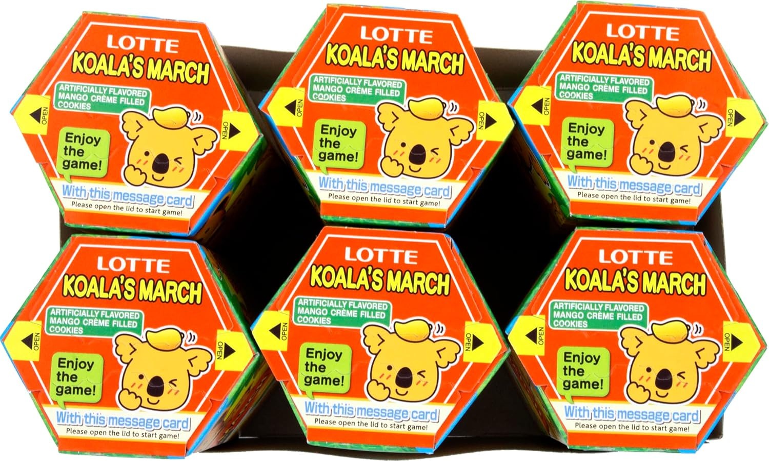 Koala's March Mango Cream Cookies (6 Pack)