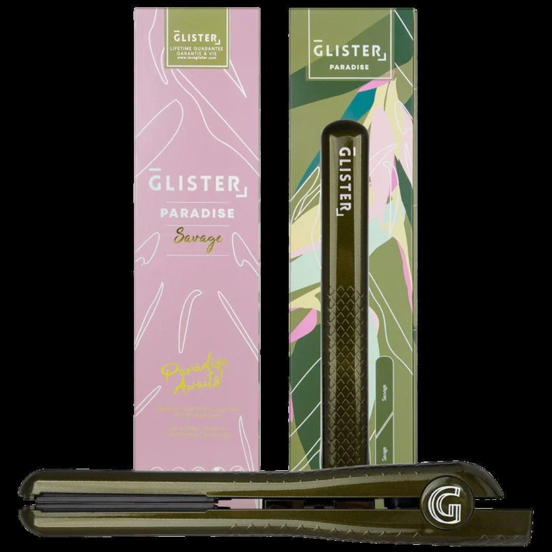 Paradise 1.25" Flat Iron With Tourmaline Gemstone Infusion - Savage