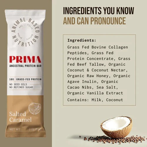 Ancestral Protein Bar - Salted Caramel (7 Pack)