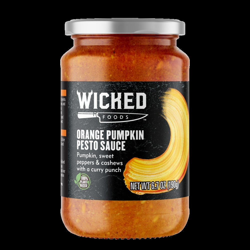 Orange Pumpkin Pesto Sauce