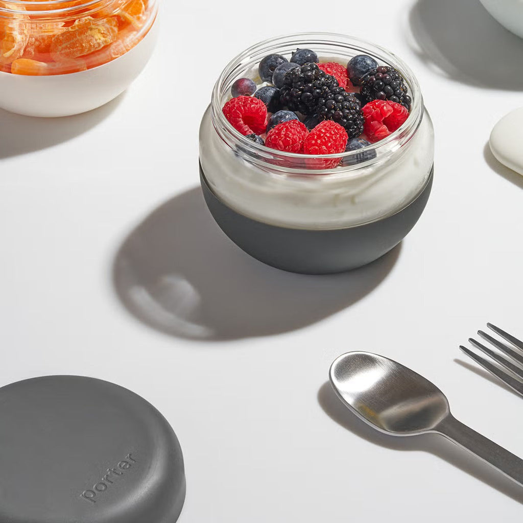 Plastic Tritan Seal Tight Bowl - Charcoal
