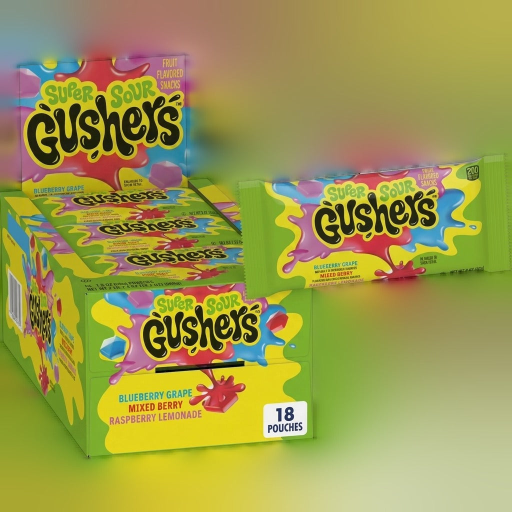 Super Sour Berry Fruit Snacks (18 CT)
