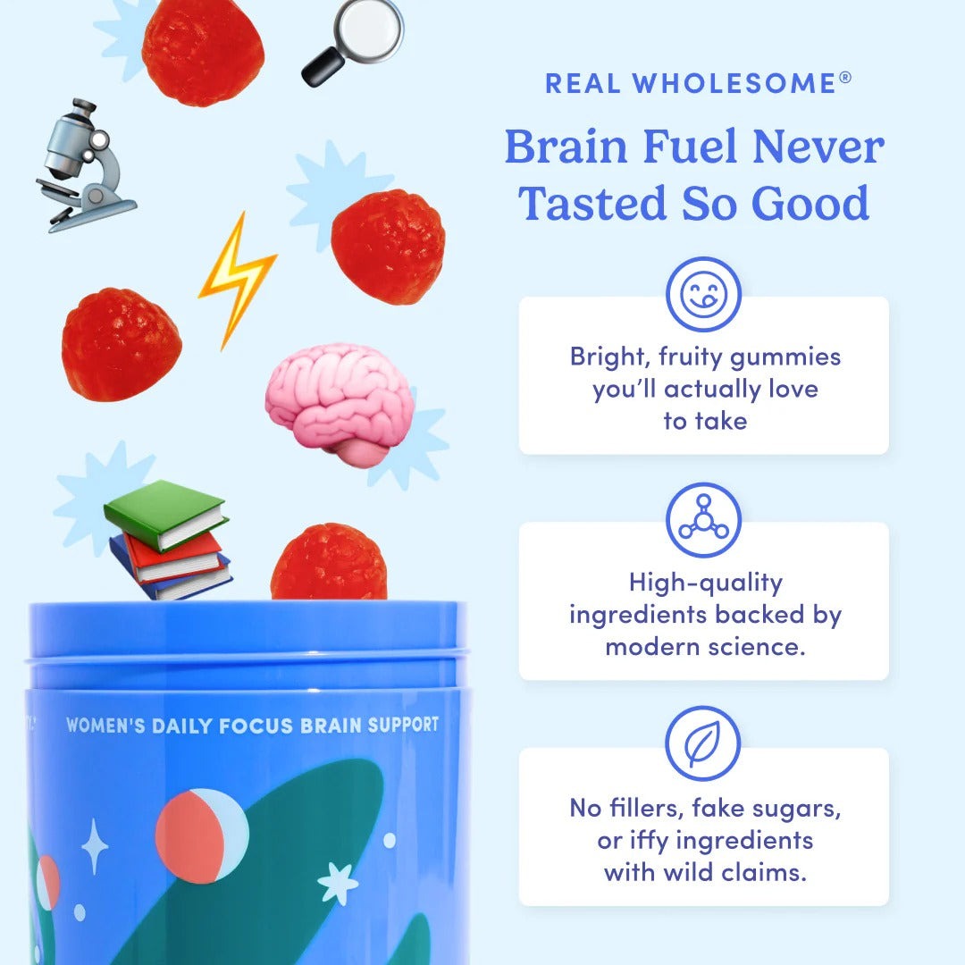 Women's Daily Focus Brain Support Supplement (60 CT)