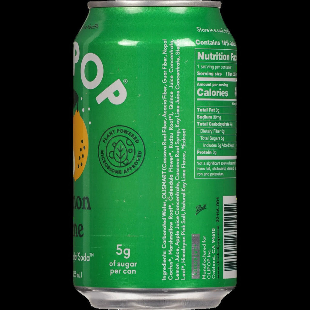 Lemon Lime Prebiotic Soda (12 CT)