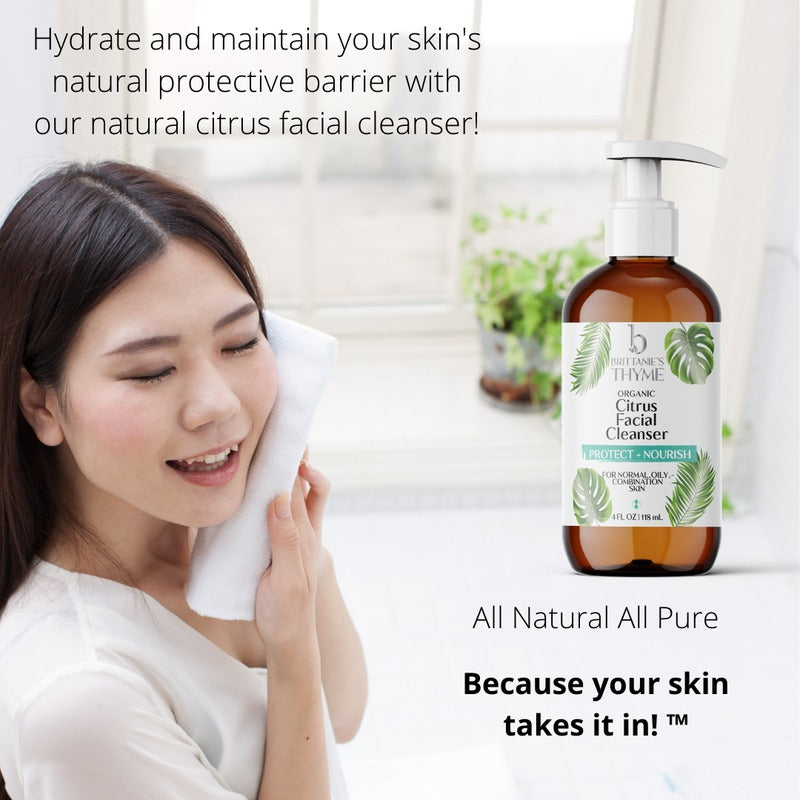 Organic Citrus Facial Cleanser