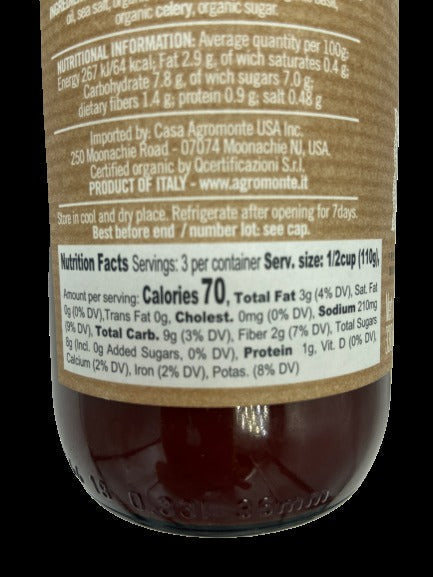 Organic Cherry Tomato Sauce
