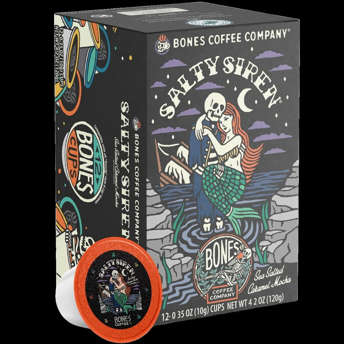 Salty Siren Bones Kcup Coffee Pods (12 CT)