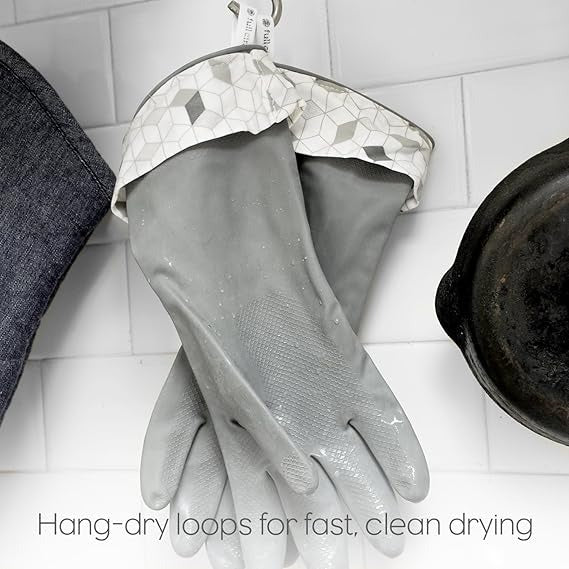 Splash Patrol Natural Latex Cleaning Gloves