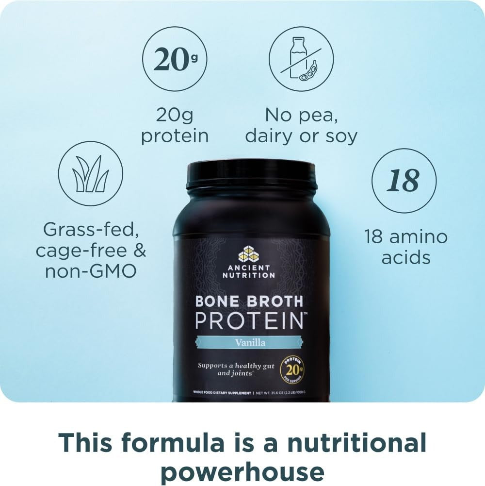 Bone Broth Protein Powder - Vanilla