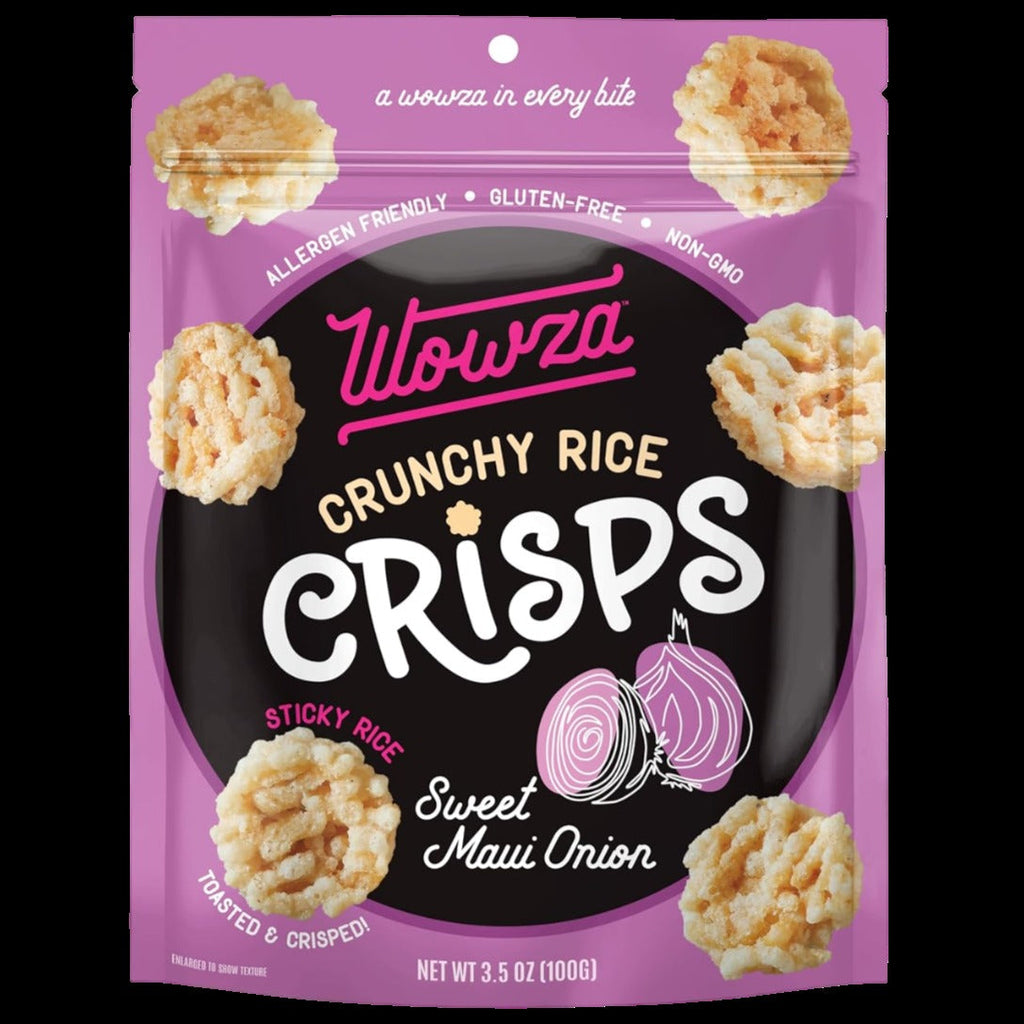 Sweet Maui Onion Crunchy Rice Crisps
