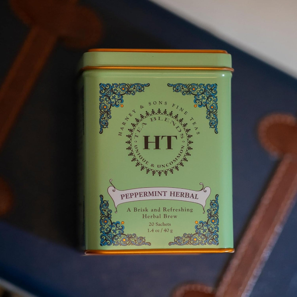 Peppermint Herbal Tea Sachets - Caffeine Free