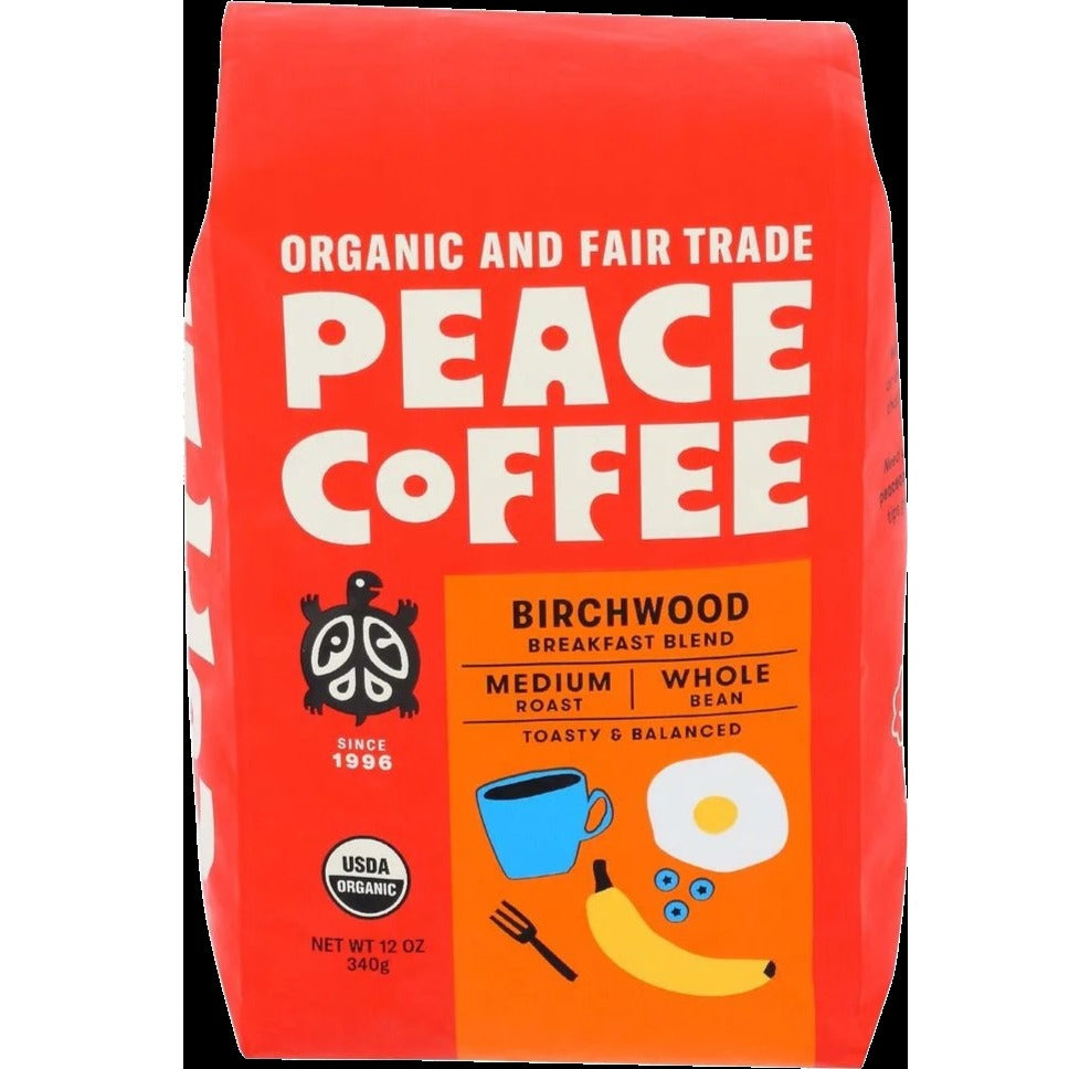 Organic Birchwood Whole Bean Medium Roast Coffee