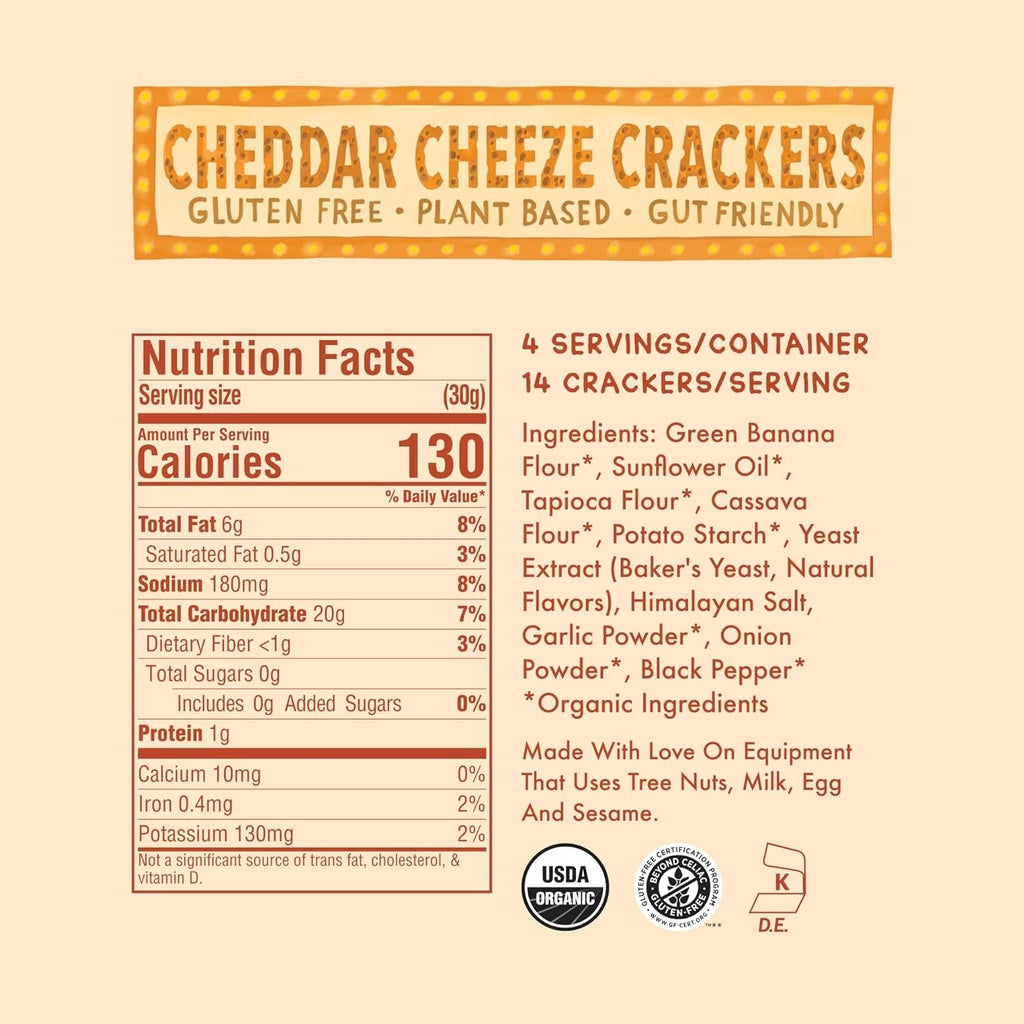 Cheddar Cheeze Crackers (8 Pack)