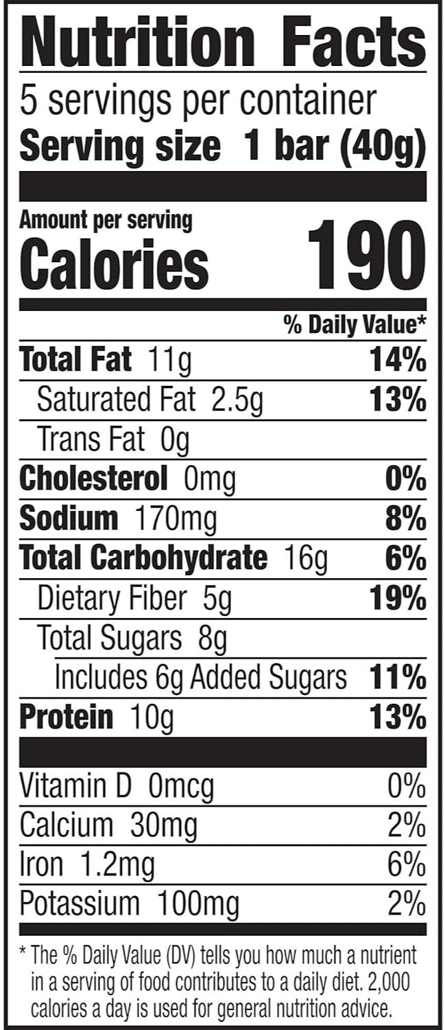 Blueberry Nut Protein Chewy Bars (5 CT)