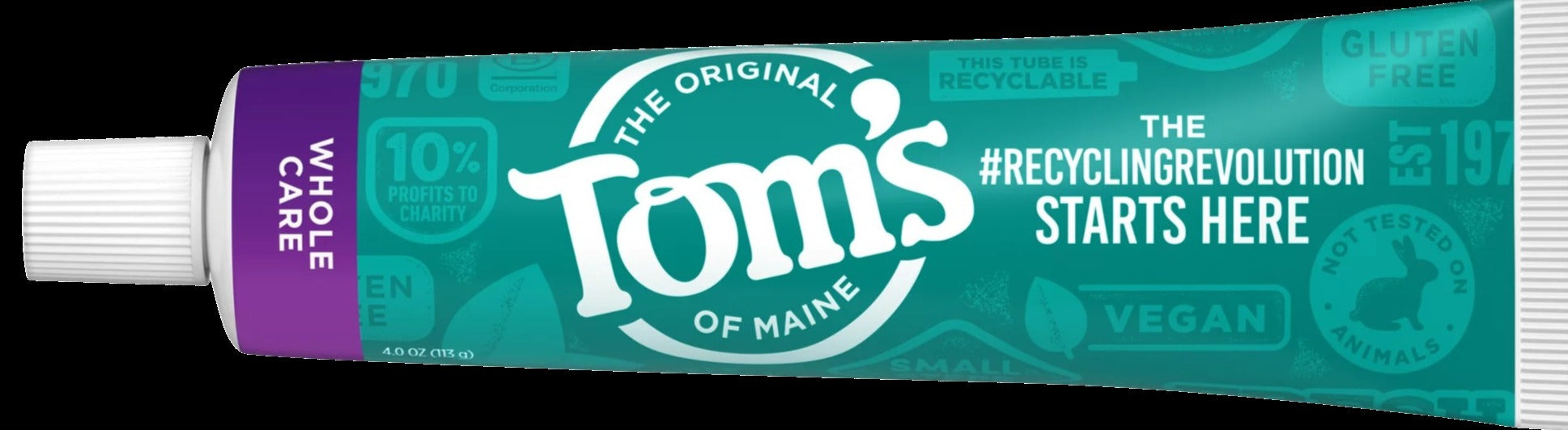 Whole Care Peppermint Toothpaste