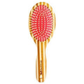 Sustainable Bamboo Brush With Natural Bristles - Orange