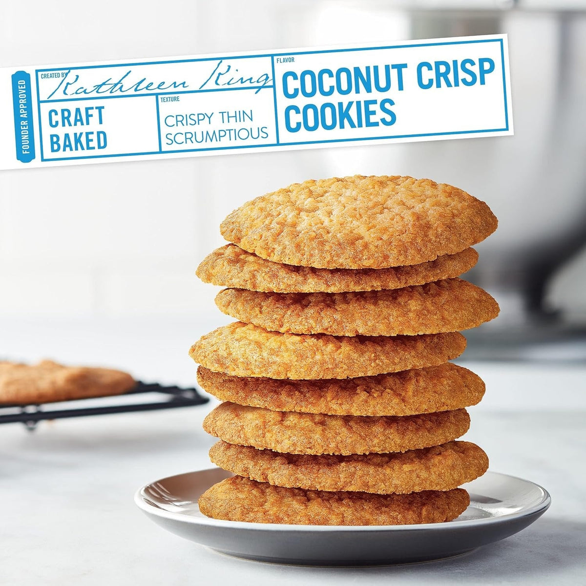 Coconut Crisp Cookies