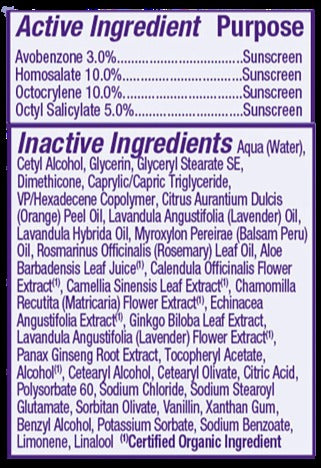 Soothing Lavender Suncreen Lotion, Spf 45